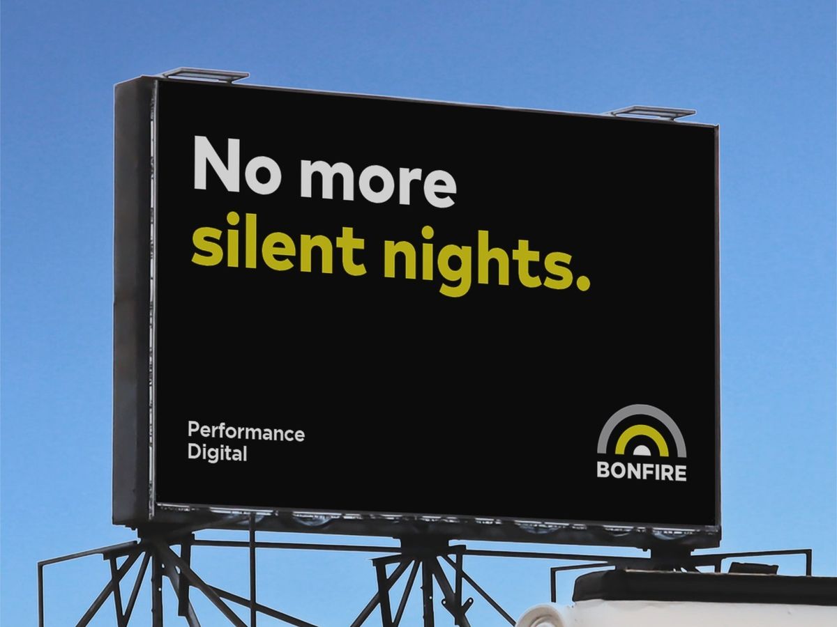 Large static billboard face on Hay Street.